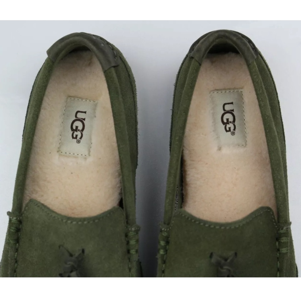 *NWT* Men UGG Boylan Tassel Suede Loafer Slippers - Picture 4 of 6